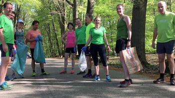 hardloopgroep Warnsborn in actie