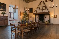 kerstsfeer in kasteel Ammersoyen